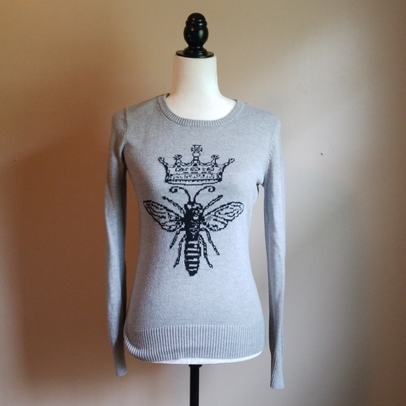 Mossimo Supply Co. Sweaters - Queen Bee Grey Sweater